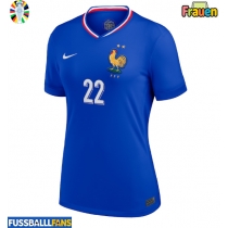 Frankreich Theo Hernandez #22 Heimtrikot Frauen EM 2024 Kurzarm